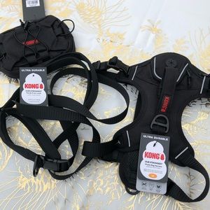 Kong harness, accessory bag and leash size m 
All sizes avelable